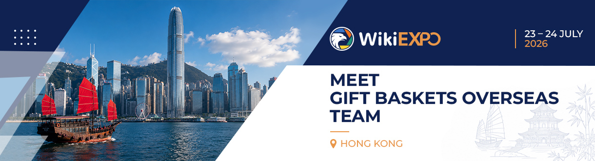 Meet the Gift Baskets Overseas Team at Wiki Finance Expo Hong Kong 2026!